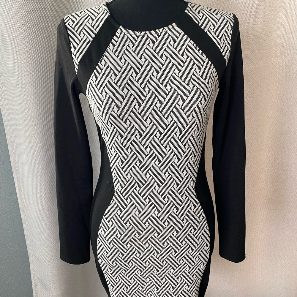 Black and White Dress